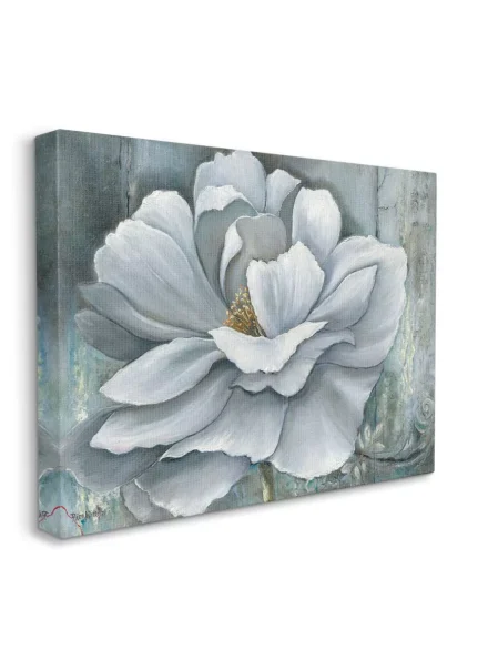 Blue Flower Bloom Painting